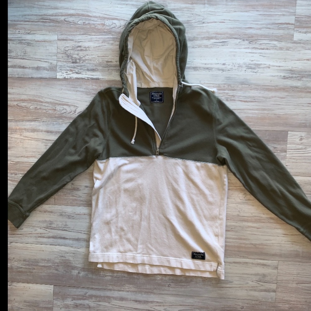 Abercrombie 1/4 zip hoodie